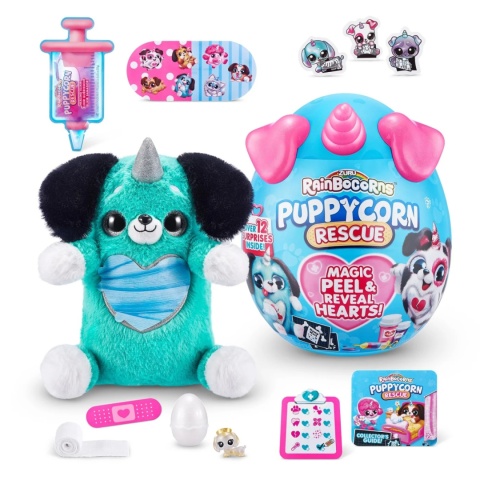 RAINBOCORNS PUPPYCORN RESCUE Jajko Niespodzianka z Maskotką ZURU 9261 RAINBOCORNS PUPPYCORN RESCUE Jajko Niespodzianka z Maskotką ZURU 9261