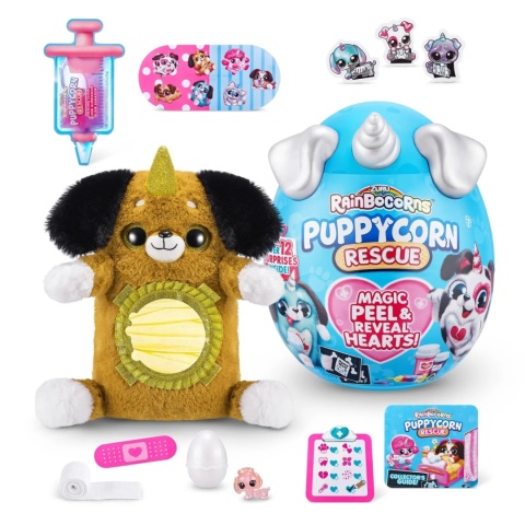 RAINBOCORNS PUPPYCORN RESCUE Jajko Niespodzianka z Maskotką ZURU 9261 RAINBOCORNS PUPPYCORN RESCUE Jajko Niespodzianka z Maskotką ZURU 9261