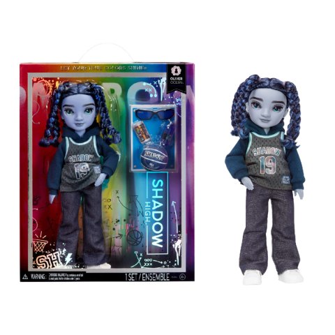 RAINBOW HIGH Shadow High Lalka OLIVER OCEAN Boy Blue MGA 592822EUC RAINBOW HIGH Shadow High Lalka OLIVER OCEAN Boy Blue MGA 592822EUC