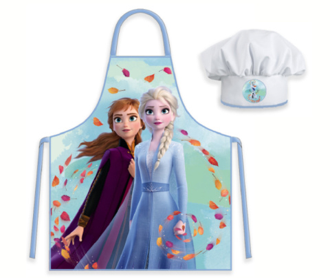 Kitchen apron and hat FROZEN for kids ZORLUTEKS 014329