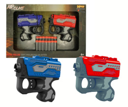 Zestaw AIR BLAST Pistolet zabawkowy na miękkie naboje PIROX JL-SGN212