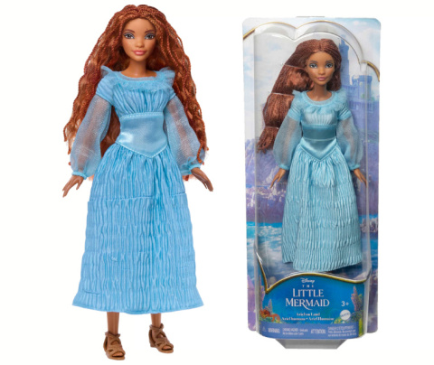 Lalka MAŁA SYRENKA ARIELKA na lądzie Disney MATTEL HLX09