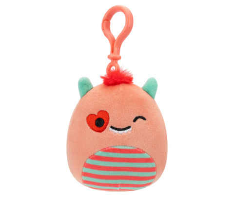 SQUISHMALLOWS Brelok Maskotka WILLETT Clip On Pluszak 9cm Walentynki JAZWARES SQCP00165