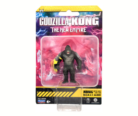 GODZILLA x KONG Mini Figurka KONG with avec con 5cm PLAYMATES 35762