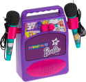 Głośnik Karaoke BARBIE z Mikrofonami Bluetooth REIG 4412