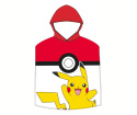 Ponczo Poncho ręcznik POKEMON PIKACHU dla dzieci 50x115 kaptur CARBOTEX PIK4230687