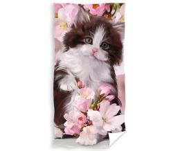 Beach towel CAT 70 x 140 CARBOTEX TNL214008