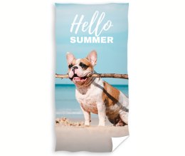 Beach towel DOG ON THE BEACH 70 x 140 CARBOTEX TNL2140012