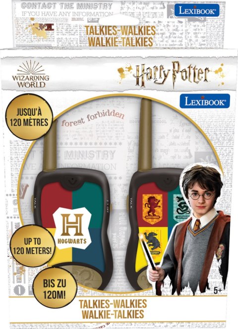 Zestaw Walkie Talkie HARRY POTTER Krótkofalówki 120m LEXIBOOK TW12HP Zestaw Walkie Talkie HARRY POTTER Krótkofalówki 120m LEXIBOOK TW12HP