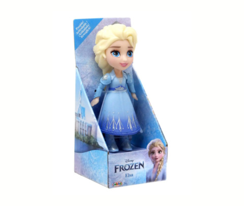 Mini Laleczka KRAINA LODU ELSA Figurka 9cm JAKKS PACIFIC 22764