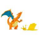 POKEMON Figurka CHARIZARD DELUXE Zestaw Pikachu JAZWARES PKW2731