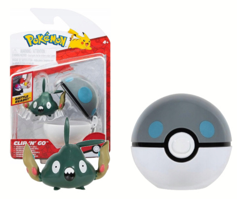 POKEMON Figurka TRUBBISH Heavy Ball ClipNgo S15 JAZWARES PKW3140