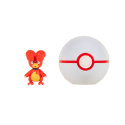 POKEMON Figurka MAGBY Premier Ball ClipNgo S15 JAZWARES PKW3139