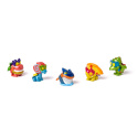 SUPERTHINGS Puszka DINO DESTROYERS DINOZAURY Figurka 5szt. MAGIC BOX PSTSD48TIN61