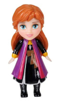 Mini Laleczka KRAINA LODU ANNA Figurka 9cm JAKKS PACIFIC 22763