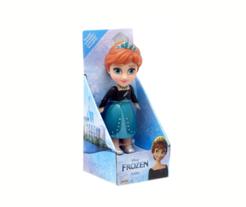 Mini Laleczka KRAINA LODU ANNA Figurka 9cm JAKKS PACIFIC 22767