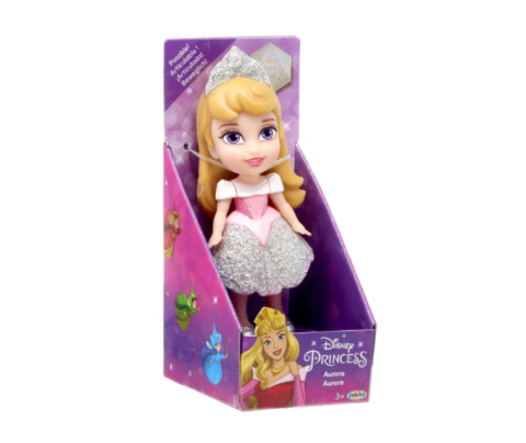 Mini Laleczka AURORA Figurka 9cm JAKKS PACIFIC 22721