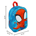 Plecak 3D przedszkolny SPIDEY 33x27x10cm UNDERCOVER SPYD7629