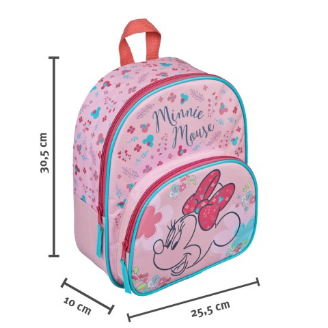 Plecak przedszkolny MYSZKA MINNIE MOUSE 31x25x10cm UNDERCOVER MIUX7604 Plecak przedszkolny MYSZKA MINNIE MOUSE 31x25x10cm UNDERCOVER MIUX7604