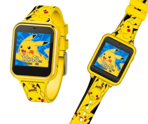 SMARTWATCH Zegarek inteligentny POKEMON 8 funkcji KIDS POK4260