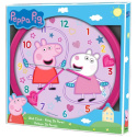 Zegar ścienny ŚWINKA PEPPA śr. 24cm dla dzieci KIDS PP09054