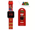 Zegarek cyfrowy LED na rękę SUPER MARIO z kalendarzem dla dzieci KIDS GSM4107