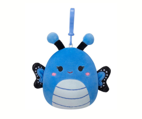 SQUISHMALLOWS Brelok Maskotka WAVERLY Clip On Pluszak 9cm S19 JAZWARES SQCP00220