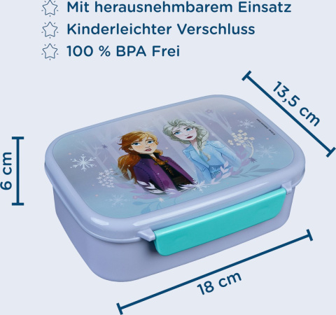 Śniadaniówka KRAINA LODU FROZEN lunch box Pudełko Śniadaniowe UNDERCOVER FRVX9903 Śniadaniówka KRAINA LODU FROZEN lunch box Pudełko Śniadaniowe UNDERCOVER FRVX9903