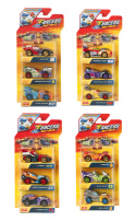 T-RACERS 2.0 Pojazdy MIX N RACE Samochodziki Autka 3pak MAGIC BOX PTR7V304IN00