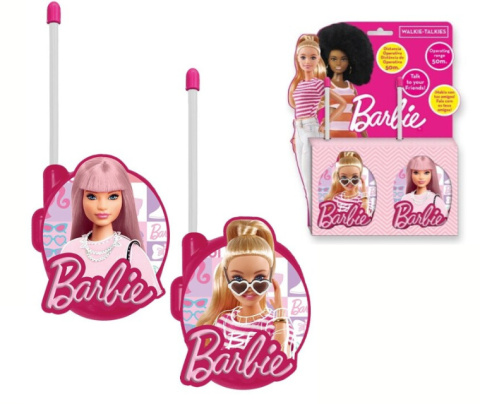 Walkie Talkie BARBIE Zasięg 50m dla dzieci KIDS BB00021