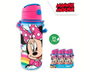 Bidon do picia Aluminiowy MINNIE MOUSE 600ml z paskiem KIDS MN30015