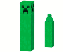 Butelka MINECRAFT Bidon 650ml KIDS MC00009