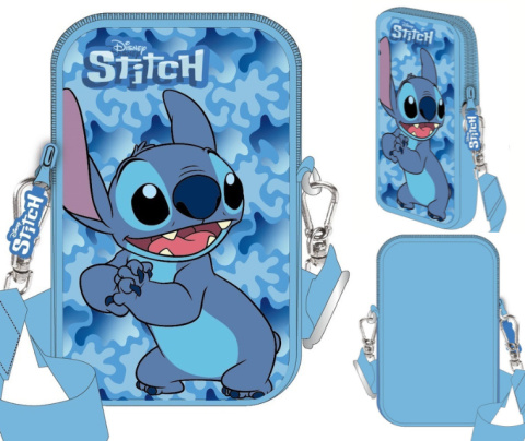 Etui na telefon STITCH Torebka Saszetka dla dzieci DIFUZED LIL24-1555