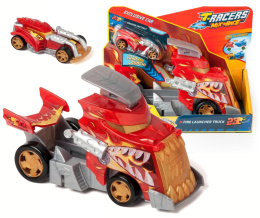 T-RACERS MIX N RACE Pojazd FIRE LAUNCHER TRUCK Ciężarówka Wyrzutnia MAGIC BOX PTRSP116IN40