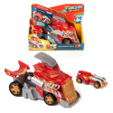 T-RACERS MIX N RACE Pojazd FIRE LAUNCHER TRUCK Ciężarówka Wyrzutnia MAGIC BOX PTRSP116IN40