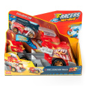 T-RACERS MIX N RACE Pojazd FIRE LAUNCHER TRUCK Ciężarówka Wyrzutnia MAGIC BOX PTRSP116IN40