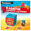 PIRATIX Figurka GOLDEN TREASURE FORTRESS Forteca Figurka Niespodzianka MAGIC BOX PPX1D212IN00