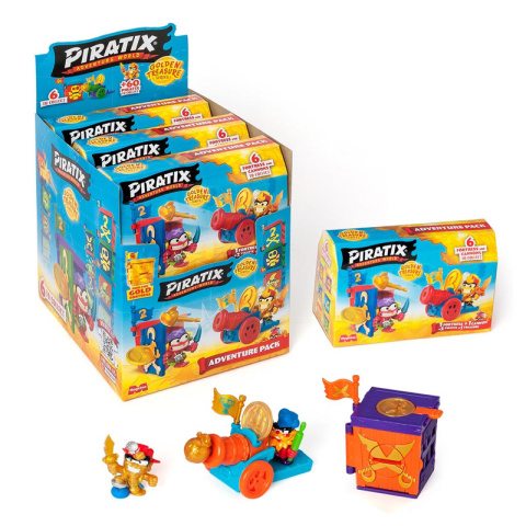 PIRATIX Figurki GOLDEN TREASURE ADVENTURE Figurka Niespodzianka MAGIC BOX PPX1D226IN00 PIRATIX Figurki GOLDEN TREASURE ADVENTURE Figurka Niespodzianka MAGIC BOX PPX1D226IN00