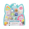 SQUISHMALLOWS Zestaw Figurek SQUISH A LONGS Figurka Niespodzianka 8pak s1 JAZWARES SQAL0021