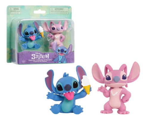 STITCH Zestaw Figurek STITCH ANGEL Figurka 2pak 5cm JUST PLAY 46296