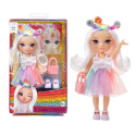 RAINBOW HIGH LITTLES Lalka OPAL RAINE + ZWIERZĄTKO Mała Ruchoma Lalka MGA 531203EUC