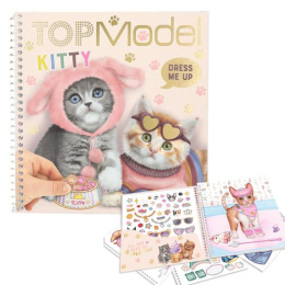 Zestaw kreatywy TOP MODEL KOTY KITTY Dress Me Up DEPESCHE 12965