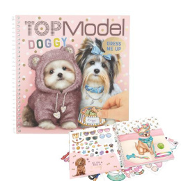 Zestaw kreatywy TOP MODEL PIESKI DOGGY Dress Me Up DEPESCHE 12966