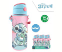 Bidon do picia Aluminiowy STITCH 600ml z paskiem KIDS ST00055