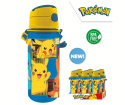 Bidon do picia Aluminiowy POKEMON 600ml z paskiem KIDS PK00033