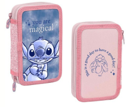 Piórnik STITCH  Podwójny z wyposażeniem KIDS ST00024