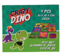 Puzzle Podłogowe Piankowe CRAZY DINO 90cm 9el. KIDS KL11171