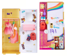 RAINBOW HIGH Locker Playset SZAFKA SZKOLNA + Akcesoria MGA 507420EUC