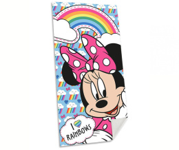 Ręcznik Kąpielowy Plażowy MYSZKA MINNIE MOUSE 70x140 Bawełna KIDS MN-241T