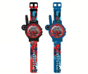 Zegarek Walkie Talkie 2szt. SPIDERMAN 200m Kompas KIDS SPD40156